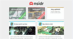 Desktop Screenshot of n-sider.com